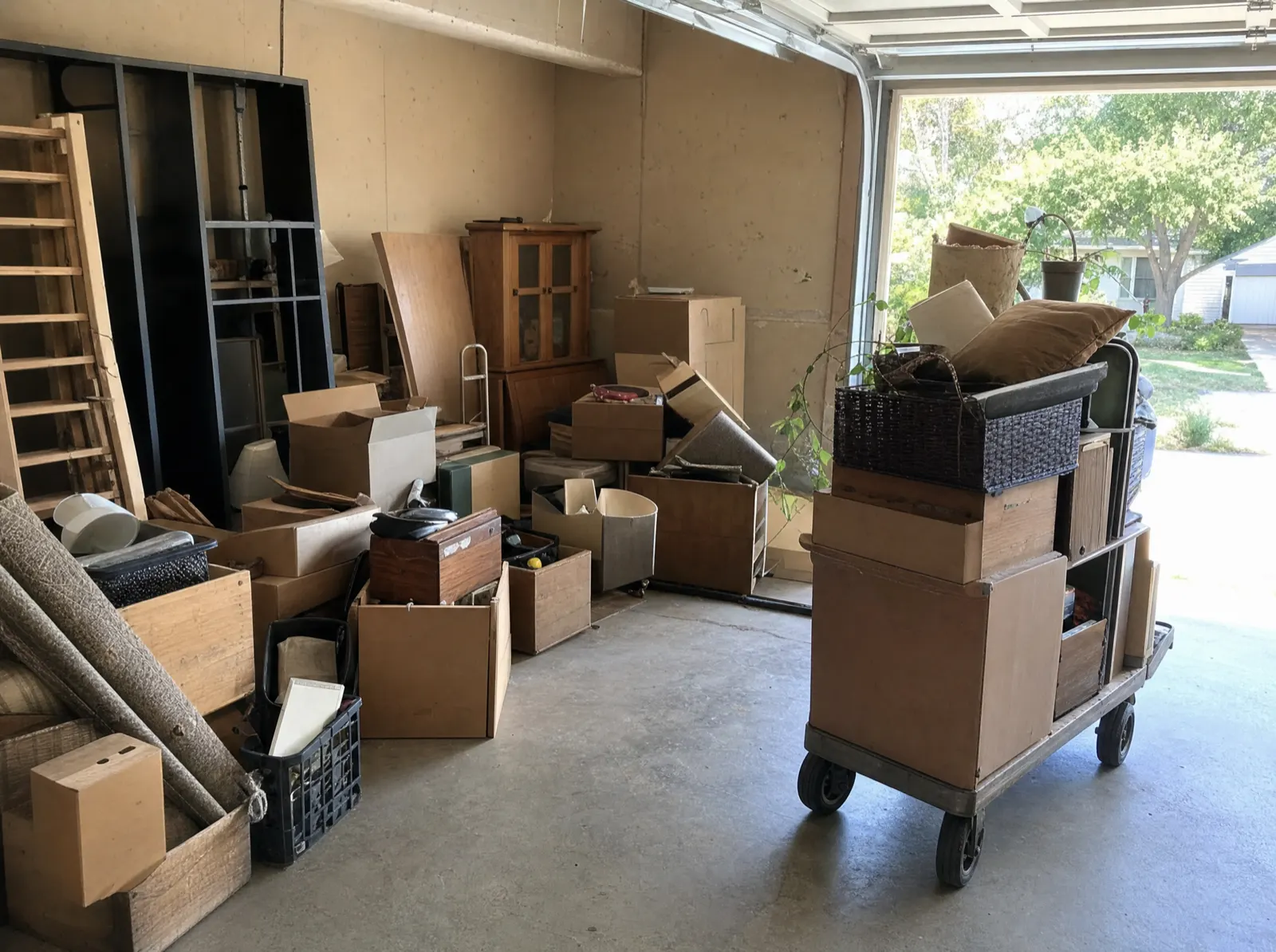 Mid-job at a property in San Diego